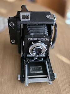 Graflex Speed Graphic 2 1/4 x 3 1/4 Fld Camera. Graphex 101mm f4.5 Lens Untested | eBay