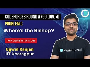 Codeforces Round #799 (Div. 4)|C. Where's the Bishop? | Newton School