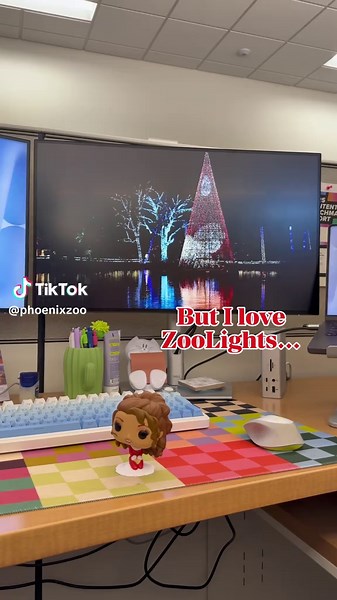 There's no such thing as ZooLights at home... but you can purchase your tickets from there! 😉 Join us for ZooLights, presented by SRP, starting November 26. Get your tickets today! https://www.phoenixzoo.org/events/zoolights/