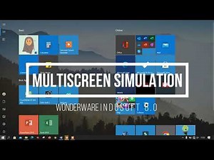 MultiScreen || Wonderware Indusoft 8.0 || Tutorial