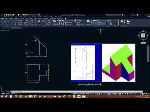 AutoCAD Drawing Tutorial for Beginners -18