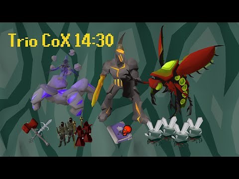 Trio 14:30 Chambers of Xeric Grandmaster CA Walkthrough