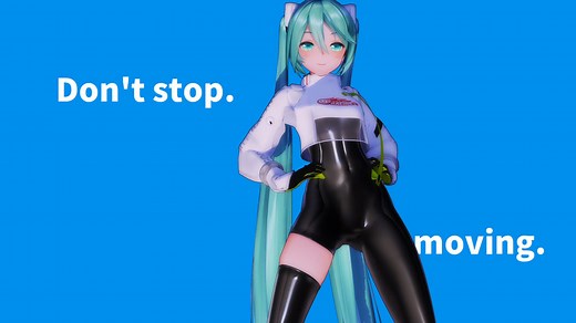 【MMD】YYBミクちゃんのエッッックササイズ