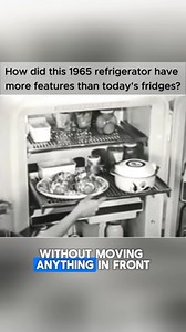 How did this 1965 refrigerator have more features than today's fidges? | David Wolfe