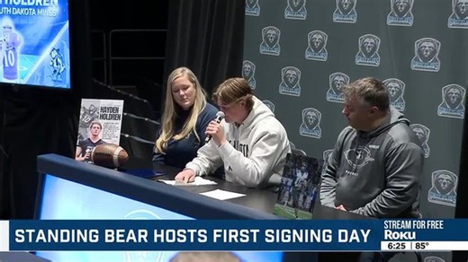 Standing Bear hosts first signing day in school history | Haystack News