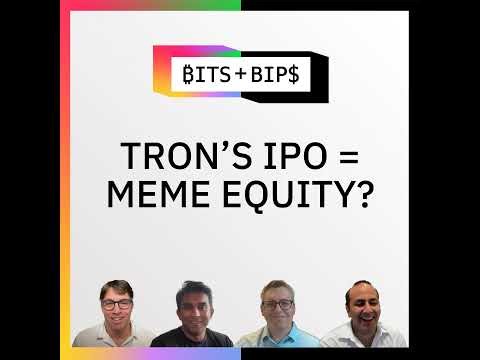 Bits + Bips: Why Tron’s IPO Matters & How Crypto Exchanges Will Win