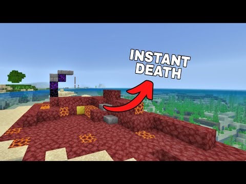 Trapping Players using Ruined Portals in Minecraft