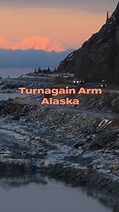 Turnagain Arm in the winter is incredibly beautiful! #alaska #alaskalife #alaskaadventure #explore #travel #nature #winterwonderland | Colter Broadwell Photography