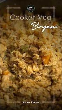 Best Veg Biryani in Pressure Cooker | Easy Vegetable Biryani | Dum Style Recipe