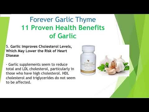 forever garlic thyme of Forever Living Products