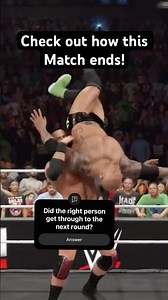 Advancing to the Next Round! #wwe2k25 #shorts