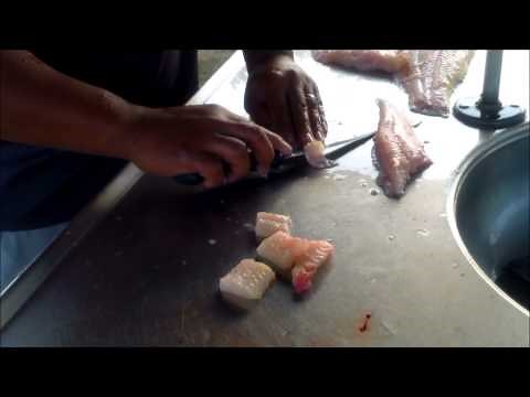 How to fillet catfish nuggets