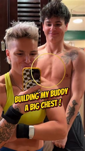 Lizzy Bristow on Instagram: "BUILD A BUDDY EPISODE 2 - PROGRAM DESIGN #sapphic masc #lesbian #lgbtqfitness #wlw"