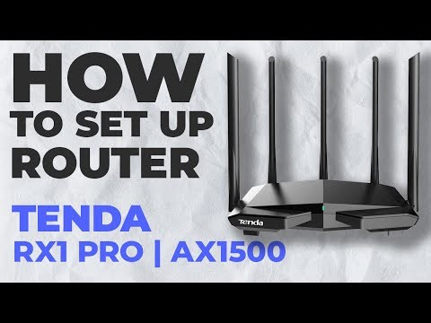 ✅ How to Setup TENDA RX1 Pro | How to Set Up TENDA AX1500 RX1 Pro WiFi Router