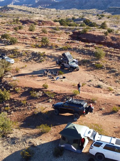 Way, way out....way past the sun 🏜️ #overland #camping #newmexico #nature #jeep