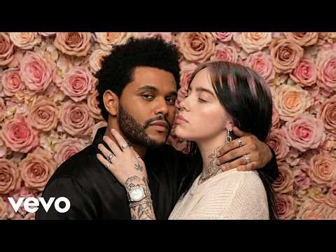 Billie Eilish ft The Weeknd - Overdose (official lyrics video)