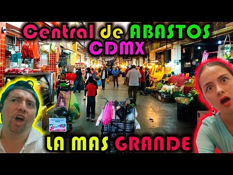 COLOSSAL!! Discovering the Central de Abastos in Mexico City | The LARGEST IN AMERICA