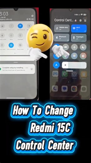 Redmi 15C Control Center ပြောင်းနည်း📲 #Redmi15C #ControlCenter #RedmiTips #XiaomiTips #PhoneKnowledge