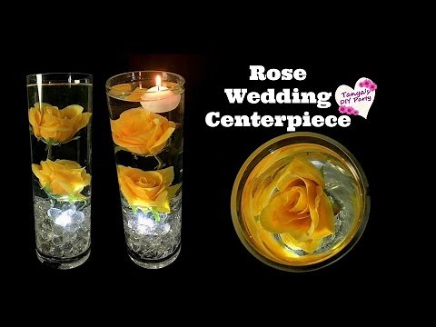 Rose Wedding Centerpiece Tutorial
