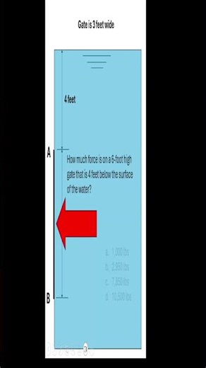 Surprisingly high forces on a submerged object