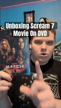 Unboxing Scream 7 Movie On DVD