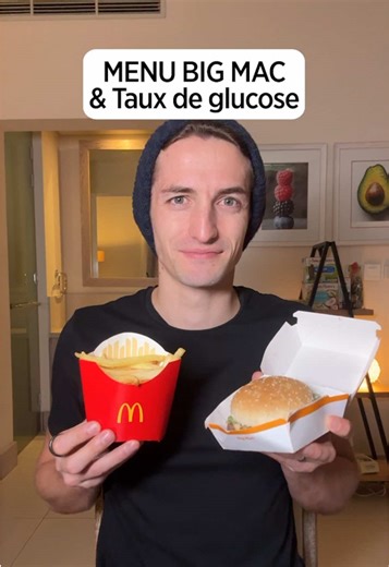Impact du BigMac sur la glycémie