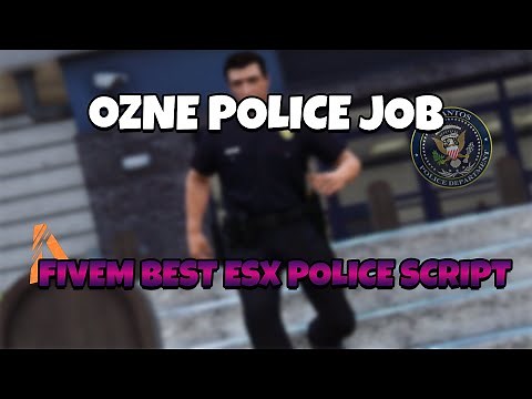 Ozne Policejob - FiveM esx policejob scripts