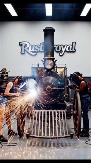 Dead 1800s Steam Carriage REBUILT! 🔥 #asmr #steampunk shorts #automobile #classiccar