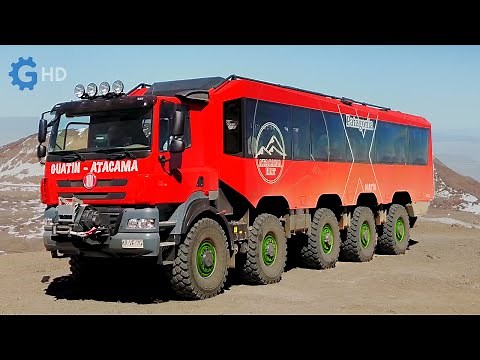 The Most Advanced Off-Road Special Trucks and Buses 2 ▶ Tatra 8x8 Converted All Terrain Bus