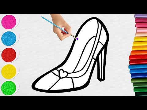 How to Draw High Heels | Easy Step by Step for Beginners
