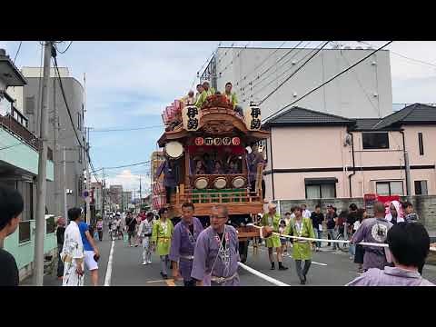 熊谷うちわ祭、平成30年（2018）「伊勢町区、山車人形お披露目」