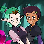 Owl Witch BFF Dress Up - CuteDressUp.com
