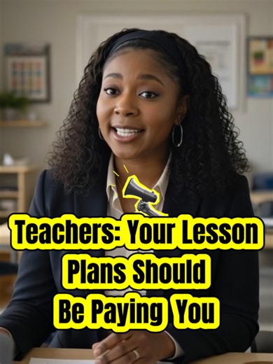 Teachers are sitting on untapped income. If you’ve ever created a worksheet, quiz, or lesson plan… you already have what you need. In this video, I show you how to take one lesson you already teach and use AI to turn it into a digital product you can sell — without quitting your job or adding more stress. This is how teachers are building passive income while still in the classroom. You don’t need to start from scratch. You just need to package what you already use. 💬 Comment WEALTH and I’ll sh