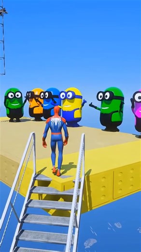 GTA 5 Epic Water Ragdolls Spiderman Jump/Fails Ep 30 #shorts