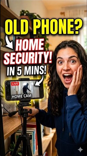 Turn Your Old Phone into a Security Camera | पुराने फोन को CCTV कैमरा कैसे बनाएं