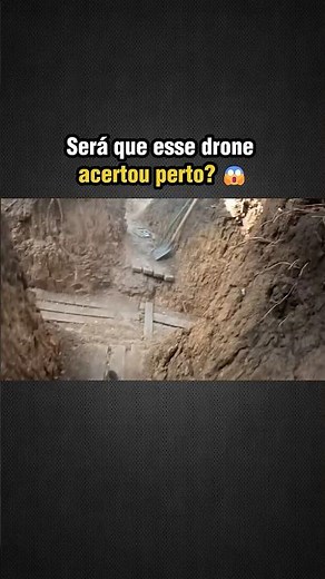 Attack drone ALMOST eliminates the combatant! 😱