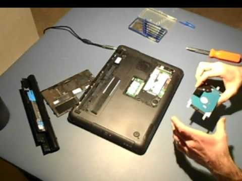 How To Install Laptop Hard Drive (Dell Inspiron)
