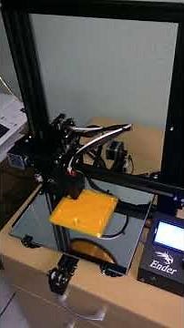 Mise en route imprimante 3D Creality Ender 3