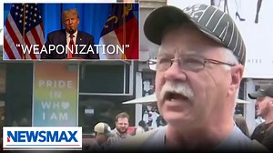 31K views · 1.5K reactions | Americans are sounding off on the arraignment of former president Donald Trump and the double standard of justice. NEWSMAX's Mike Carter reports. | NEWSMAX | Facebook