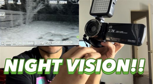Watch This Night vision Camera REALLY WORKS!!! on Amazon Live