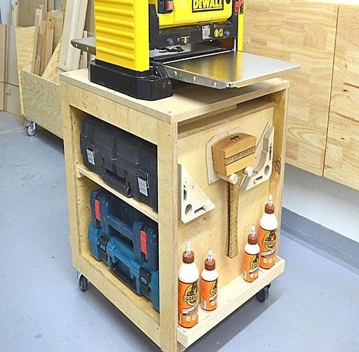 14K views · 292 reactions | Make a Rolling Tool Cart - DIY Planer...