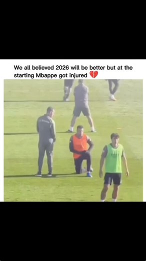 Cr7_fanclub on Instagram: "💔 This content includes footage that is the respective ownership of it's original creator. @akm10ftbl does not claim ownership and does not act as an Alternative way to view highlights. Kylian Mbappé suffered a left knee sprain (with some reports indicating ligament involvement), announced by Real Madrid on December 31, 2025. The French star had been playing through discomfort for several weeks, including in matches where he scored to tie Cristiano Ronaldo's club reco
