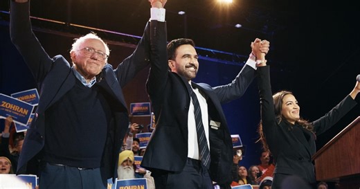 Mamdani packs NYC stadium in rally with AOC and Bernie Sanders