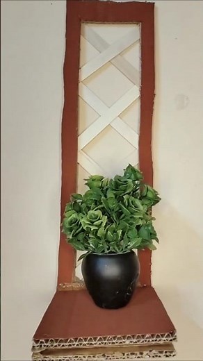 DIY Cardboard Wall Shelf | Beautiful Wall Hanging Shelf | Aesthetic Home Decor Ideas #wallhanging