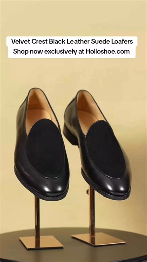 A shoe crafted for formal settings. Plush texture and a fully leather-lined interior are combined on this elegant slip-on loafer, designed to add a statement to smart ensembles. HolloShoe: Your ultimate destination for premium men’s footwear Discover the HolloShoe Loafers collection at the link in bio. #Gentleman #HolloShoe #LuxuryFootwear #Handcrafted #MensFashion #Loafers #SmartCasual | HolloShoe