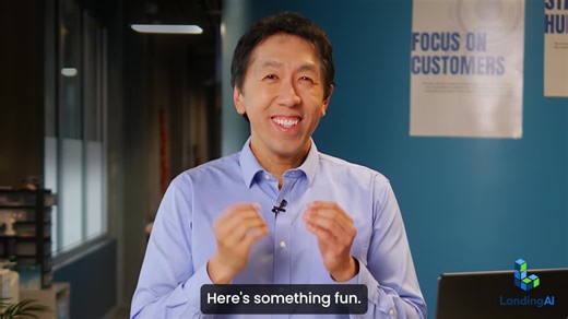 Introducing Agentic Object Detection!Given a text prompt like “unripe strawberries” or “Kellogg’s branded cereal” and an image, we use an agentic workflow to reason at length and detect the… | Andrew Ng | 541 comments