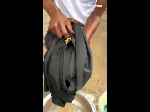 How I bath my little puppy