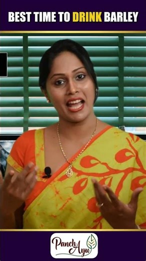 Best Time to Drink Barley Water | Dr. Nayana Rashika