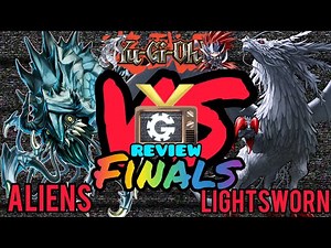 Dueling Book Finals! | LightSworns VS Aliens Match Duel Review | Yu-Gi-Oh! TCG Edison Format
