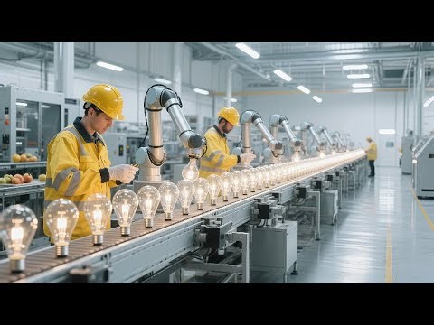 Inside The Bulb Factory | AFY Moment #bulbfactory #lightbulb #bulbmedia #factoryprocess #howitsmade